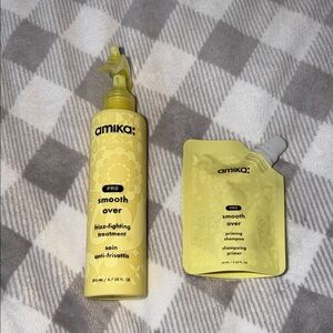 Amika Smooth Over Frizz-Fighting Duo in Yellow